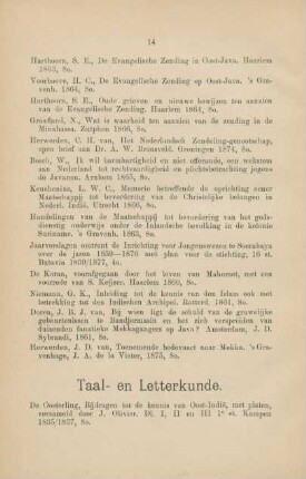 Taal- en letterkunde