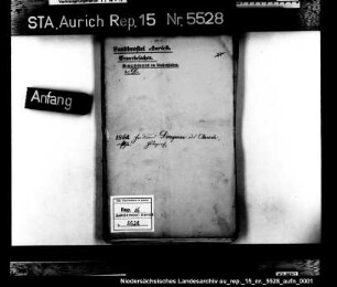 Hausierkonzessionen und -gesuche: Ferdinand Docquier aus Aurich, Photograph