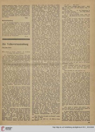 Die Volksversammlung, [2]