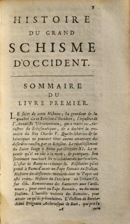 Histoire du grande Schisme d'Occident
