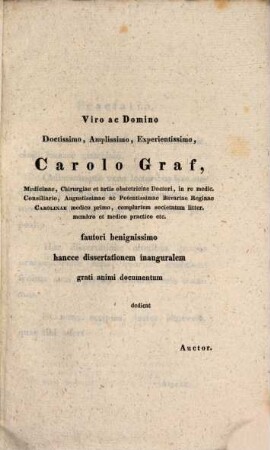 De transfusione seu chirurgia transfusoria : Diss. inaug. med. chir.