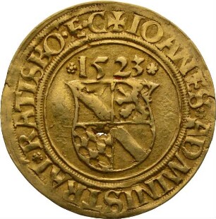 Münze, Goldgulden, 1523