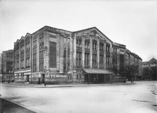 Beslau, Theater : Breslau (Wroclaw/Polen). Schauspielhaus, Theaterstraße. Haupteingangsseite