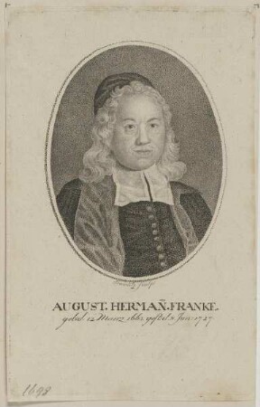 Bildnis August Hermann Francke