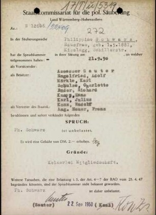 Schwarz, Philippine