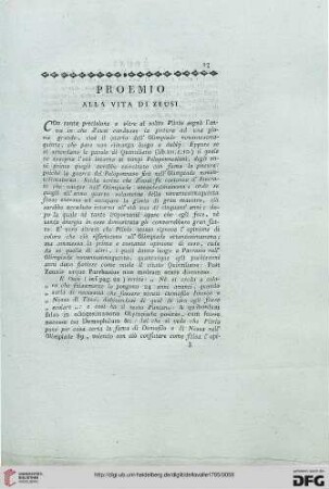 Proemio alla vita di Zeusi