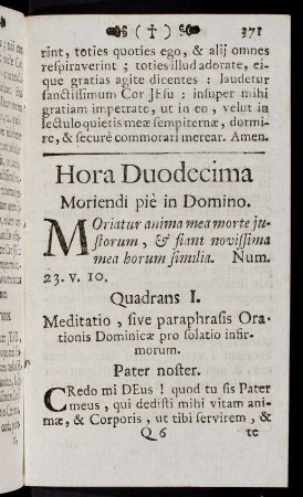 371-400, Hora Duodecima