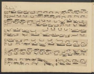 Präludien und Fugen; cemb; a-Moll; BWV 889