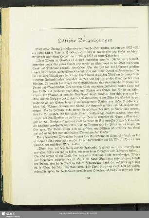 Höfische Vergnügungen