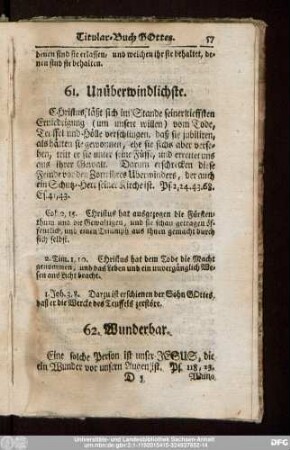 61. Unüberwindlichste.