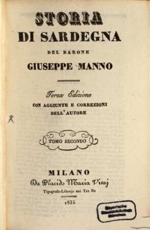 Storia di Sardegna, 2