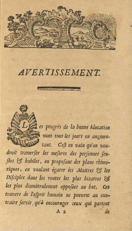Avertissement