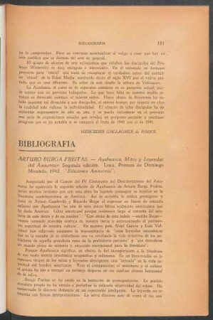 "Ayahuasca", por Arturo Burga Freitas
