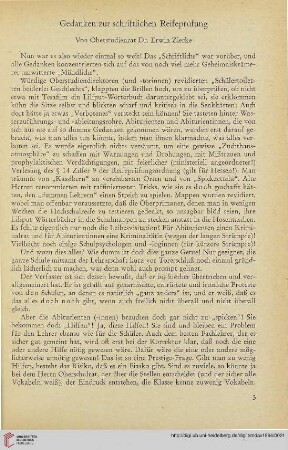 7: Gedanken zur schriftlichen Reifeprüfung