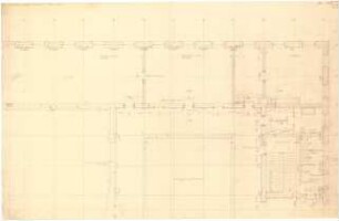 Troost, Paul Ludwig; München, Arcisstr. 12; Führerbau der NSDAP - Obergeschoss, Südost (Grundriss)