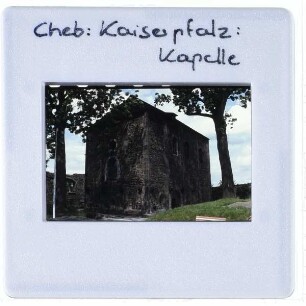 Eger, Burg (Kaiserpfalz),Eger, Doppelkapelle