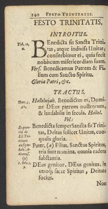 Festo Trinitatis.