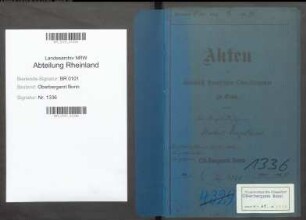 Engelhard; Norbert, Bergbaubeflissener; Prüfungs- u. Personalakten Band 1