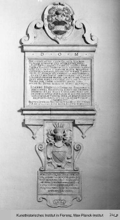 Epitaph des Johann Friedrich von Lichtenau