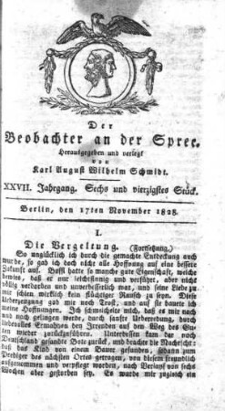 46. Stueck, 17. November 1828