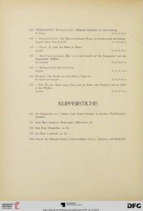 Kupferstiche (Nr. 136-139a)