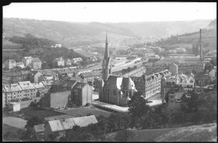 Meißen. Triebischtal mit Lutherkirche