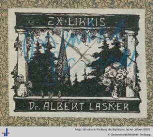 Exlibris (Aus: UB Freiburg i. Br., BS 8/2161-2).