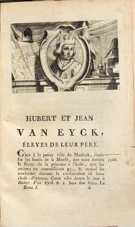 La vie des peintres flamands, allemands et hollandois : avec des portr. gravés en taille-douce, une indication de leurs principaux ouvrages et des réflexions sur leurs différentes manieres, 1