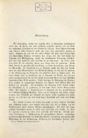 Geschichte der Revolution in England : mit Porträts, Illustrationen und Karten