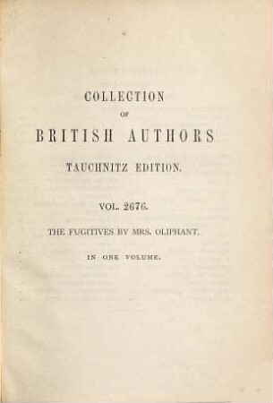 The fugitives
