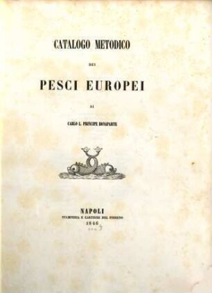 Catalogo metodico dei pesci Europei