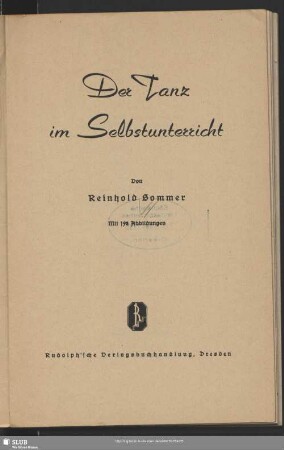 Der Tanz im Selbstunterricht