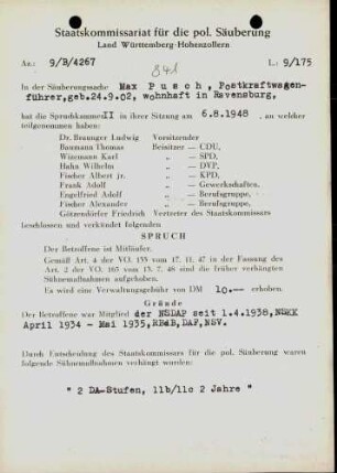 Pusch, Max