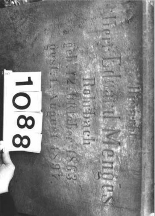 Grabstein 1088 (Detailaufnahme)