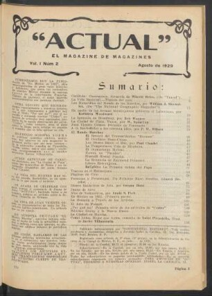 1929,1,2: vol. 1, núm 2 (agosto de 1929)