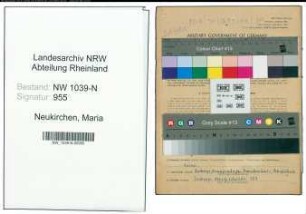 Entnazifizierung Maria Neukirchen , geb. 05.06.1900 (Rotkreuzschwester)