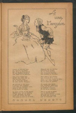 A una marquesa : [Poesía]