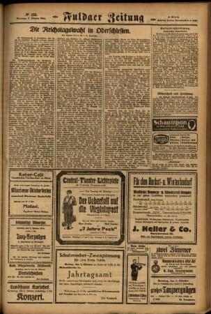Zweite Ausgabe vom Sonntag, den 05. Oktober 1924.