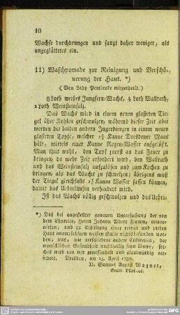 11. Waschpomade zur Reinigung und Verschönerung der Haut
