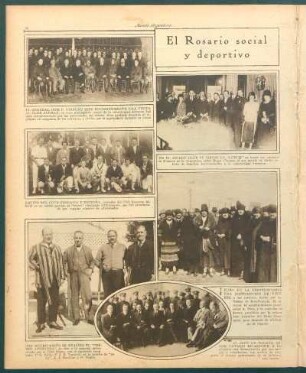 El Rosario social y deportivo [Fotografías]