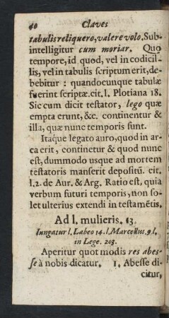 Ad l. mulieris. 13.