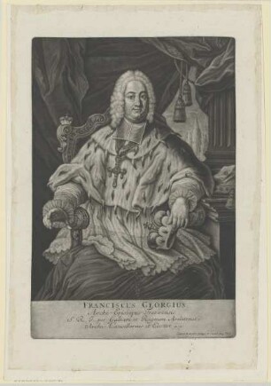 Bildnis des Erzbischofs Franz Georg von Trier
