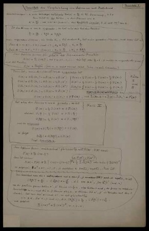 Resultate der Vergleichung von Riemann mit Dedekind.