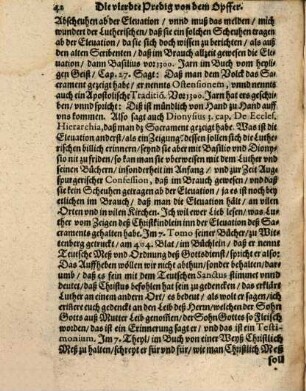 Vier nutzliche vnd Christliche Predigen : Die ersten zwo Handlen vonn der Erbsünd ... ; Die dritte tractiert vom heyligen Sacrament deß Altars ... ; Die vierdte ist ein Außlegung des H. Euangelij, am Tag der heyligen drey Königen