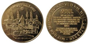 Medaille "Hamburg entdecken"