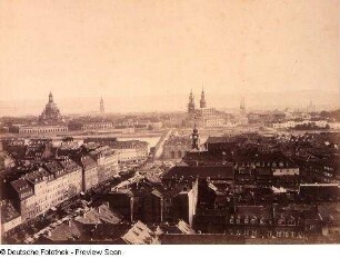 Dresden. Haupt-Ansicht