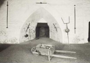 Peitz, Hüttenwerk, Hochofen, Abstichöffnung