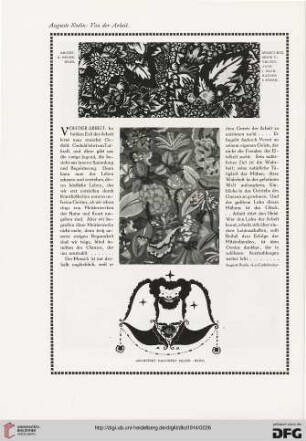 Auguste Rodin: Von der Arbeit