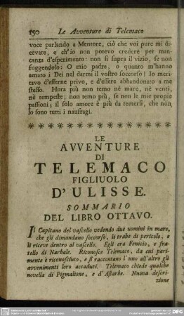Libro Ottavo