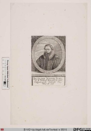 Bildnis Balthasar Dörrer (Derrer) (von der Untern Bürg)